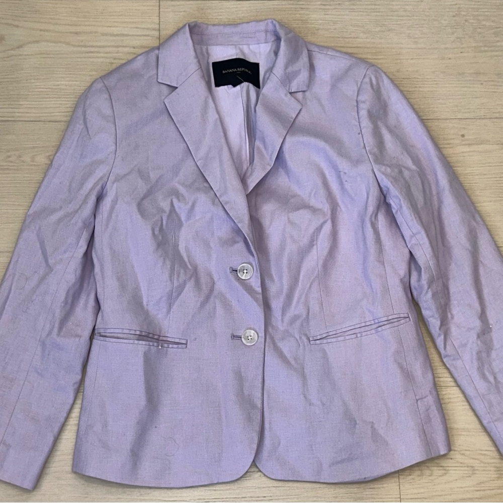 Banana Republic Women's Lavender Blazer